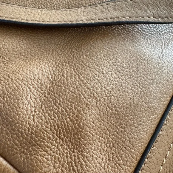 Coach Park Carrie Tote Shoulder Bag - Tan - Picture 6 of 8